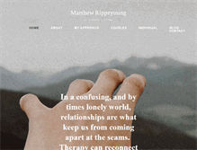 Tablet Screenshot of matthewrippeyoung.com